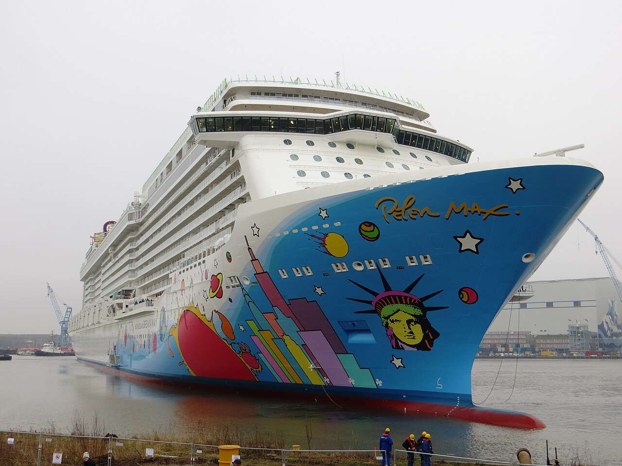 Norwegian Breakaway at sea