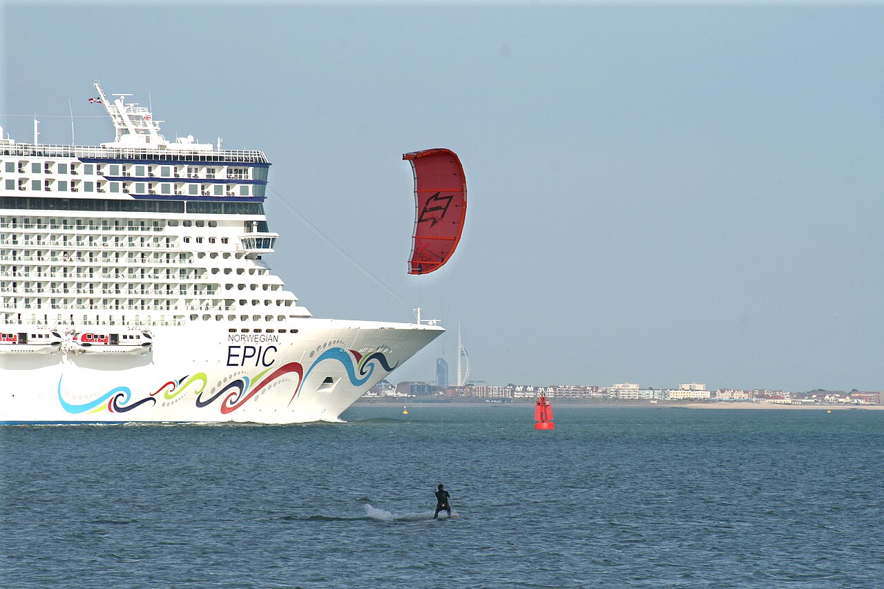 Norwegian Epic at sea